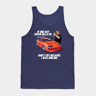 Paul walker's supra Tank Top